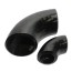 Ms Short Elbow/Bend Light SML SCH 40 Buttweld 2.5 Radius C Class 90 Degree